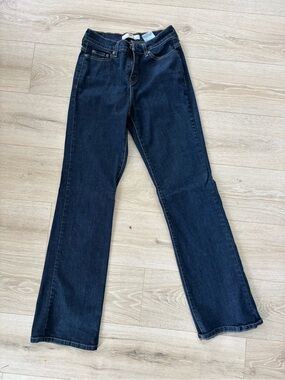 Levi's Vintage 512 Bootcut Perfectly Slimming Dark Blue Jeans